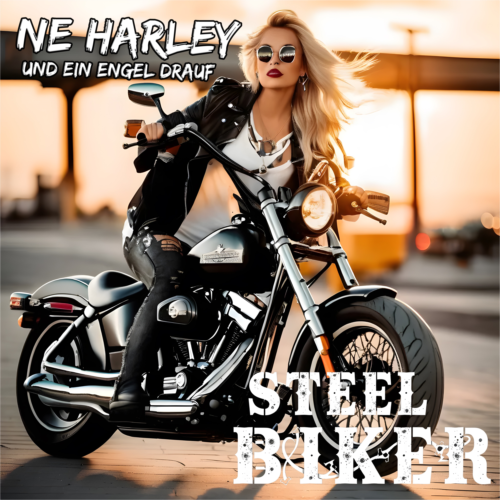 Ne Harley und ein Engel drauf